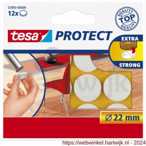 Tesa 57893 Protect vilt wit 22 mm - H11650399 - afbeelding 1