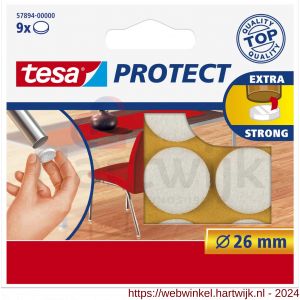 Tesa 57894 Protect vilt wit 26 mm - H11650401 - afbeelding 1