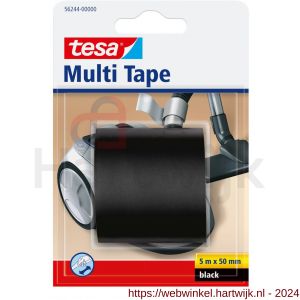 Tesa 56244 Multi tape zwart 5 m x 50 mm - H11650441 - afbeelding 1