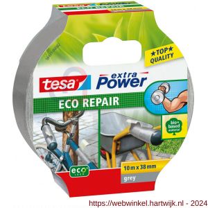 Tesa 56431 Extra Power Eco Repair textieltape 10 m x 38 mm grijs - H11650627 - afbeelding 1
