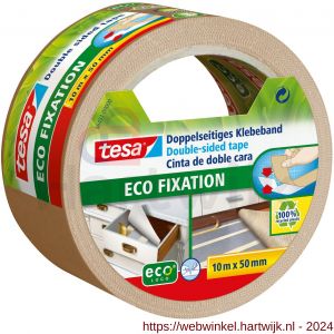 Tesa 56451 Double-sided Eco Fixation tape 10 m x 50 mm - H11650560 - afbeelding 1