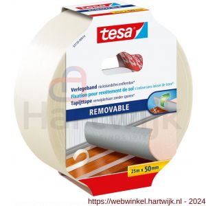 Tesa 55735 tapijttape verwijderbaar 25 m x 50 mm - H11650355 - afbeelding 1