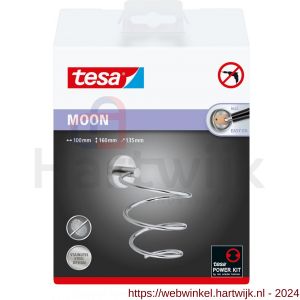 Tesa 40311 Moon haardrogerhouder RVS-look - H11650644 - afbeelding 3