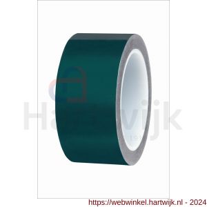 Tesa 50600 Tesaband 66 m x 50 mm groen polyester-silicone masking tape - H11650130 - afbeelding 1