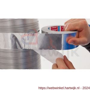 Tesa 63652 Tesaband 50 m x 50 mm aluminium aluminium tape Premium - H11650005 - afbeelding 3