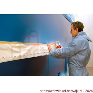 Tesa 4378 Easycover 20 m x 2000 mm chamois 3-in-1 oplossing voor het maskeren van grote oppervlakken van de carrosserie - H11650067 - afbeelding 2