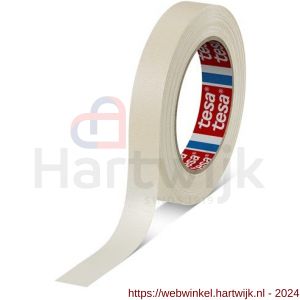 Tesa 4348 Tesakrepp 50 m x 19 mm chamoise maskeringstape - H11650057 - afbeelding 3