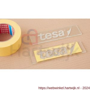 Tesa 4434 Tesakrepp 10 m x 500 mm geel maskeringstape voor zandstralen, bescherming en versteviging - H11650080 - afbeelding 3