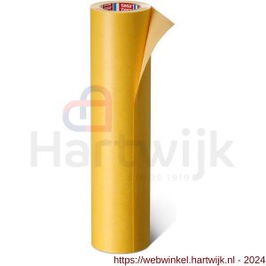 Tesa 4434 Tesakrepp 10 m x 500 mm geel maskeringstape voor zandstralen, bescherming en versteviging - H11650080 - afbeelding 1