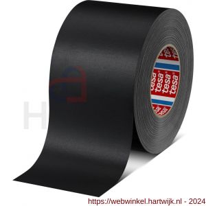 Tesa 4651 Tesaband 50 m x 100 mm zwart premium textieltape - H11650181 - afbeelding 1