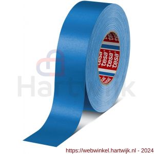Tesa 4651 Tesaband 50 m x 50 mm blauw premium textieltape - H11650169 - afbeelding 1