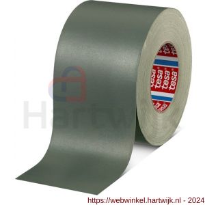 Tesa 4657 Tesaband 50 m x 100 mm grijs temperatuurbestendige textieltape - H11650192 - afbeelding 2