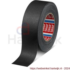 Tesa 4671 Tesaband 50 m x 50 mm zwart mat acrylgecoate textieltape - H11650199 - afbeelding 1