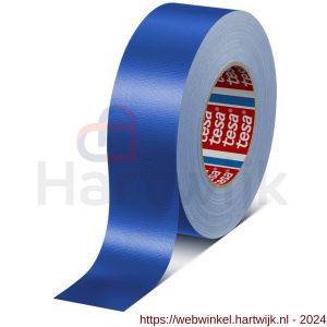 Tesa 4688 Tesaband 50 m x 50 mm blauw standaard polyethyleengecoate textieltape - H11650203 - afbeelding 1