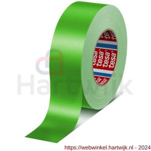 Tesa 4688 Tesaband 50 m x 50 mm groen standaard polyethyleengecoate textieltape - H11650210 - afbeelding 1