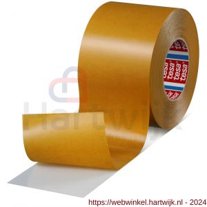 Tesa 4970 Tesafix 50 m x 100 mm wit dubbelzijdige folie tape met grote kleefkracht - H11650112 - afbeelding 1
