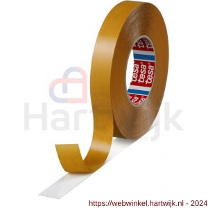 Tesa 4970 Tesafix 50 m x 25 mm wit dubbelzijdige folie tape met grote kleefkracht - H11650107 - afbeelding 1