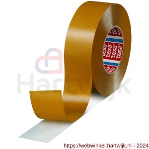 Tesa 4970 Tesafix 50 m x 50 mm wit dubbelzijdige folie tape met grote kleefkracht - H11650110 - afbeelding 1