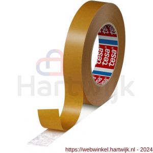 Tesa 51570 Tesafix 50 m x 25 mm transparant dubbelzijdige niet geweven tape - H11650118 - afbeelding 2