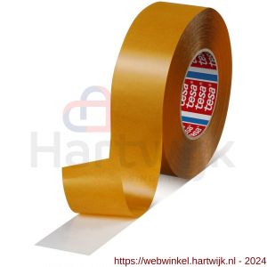 Tesa 51970 Tesafix 50 m x 50 mm transparante dubbelzijdige folie tape - H11650121 - afbeelding 1