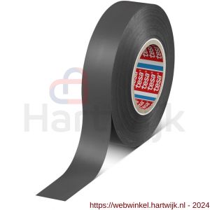 Tesa 4163 Tesaflex 33 m x 19 mm grijs Soft PVC tape - H11650249 - afbeelding 1