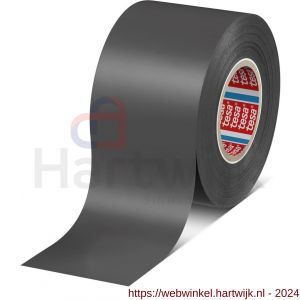 Tesa 4163 Tesaflex 33 m x 50 mm grijs Soft PVC tape - H11650250 - afbeelding 1