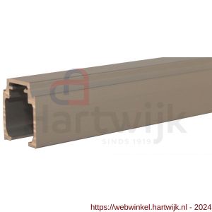Henderson 280HP/3000 schuifdeurbeslag Husky Pro bovenrail aluminium 3000 mm geanodiseerd - H20301282 - afbeelding 1
