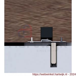 Henderson FSL/W Fantom automatische schuifdeur stop wit - H20301225 - afbeelding 4