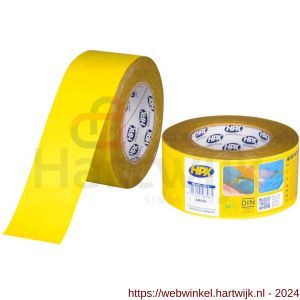 HPX Papieren afdichtingstape geel 60 mm x 25 m - H51700068 - afbeelding 1