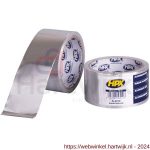 HPX aluminium tape 50 mm x 10 m - H51700062 - afbeelding 1
