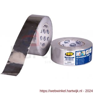 HPX aluminium tape 50 mm x 50 m - H51700063 - afbeelding 1
