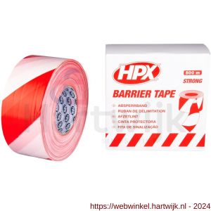 HPX afzetlint wit-rood 70 mm x 500 m - H51700269 - afbeelding 1