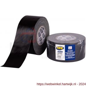 HPX Pantser reparatie tape zwart 75 mm x 50 m - H51700240 - afbeelding 1
