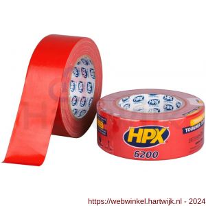 HPX Pantser reparatie tape rood 48 mm x 25 m - H51700233 - afbeelding 1