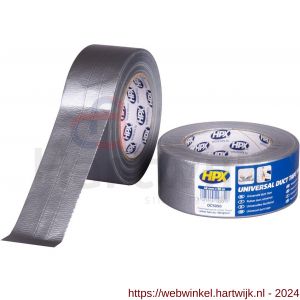 HPX Duct tape 1900 reparatie water- en weerbestendig zilver 48 mm x 50 m - H51700221 - afbeelding 1