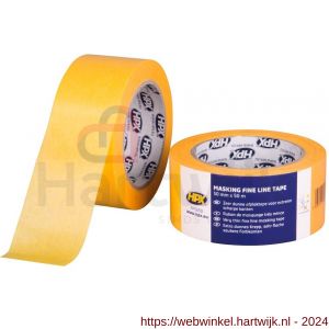 HPX Masking 4400 Fine Line afplaktape oranje 48 mm x 50 m - H51700028 - afbeelding 1