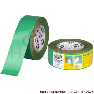 HPX Flexibele PE polyethyleen tape groen 50 mm x 25 m - H51700208 - afbeelding 1