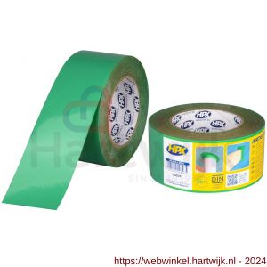 HPX Flexibele PE polyethyleen tape groen 60 mm x 25 m - H51700209 - afbeelding 1
