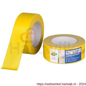 HPX Masking 4300 stucco afplakband masking tape geel 48 mm x 50 m - H51700295 - afbeelding 1