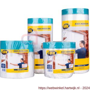 HPX Easy Mask Film Cloth afplak tape 1100 mm x 20 m - H51700281 - afbeelding 2