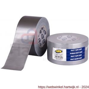HPX Duct tape 2200 reparatie water- en weerbestendig zilver 75 mm x 50 m - H51700225 - afbeelding 1