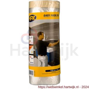HPX Easy mask film afplak crêpepapier 1100 mm x 33 m - H51700272 - afbeelding 1