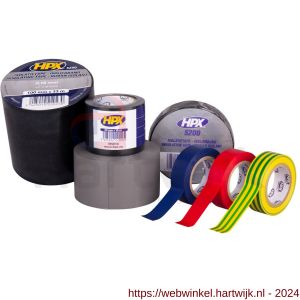 HPX PVC isolatietape groen 15 mm x 10 m - H51700072 - afbeelding 2