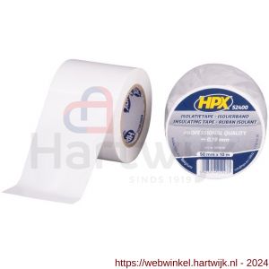 HPX PVC isolatietape wit 50 mm x 10 m - H51700107 - afbeelding 1