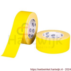 HPX Mat gaffer textiel montage tape PRO geel 50 mm x 25 m - H51700197 - afbeelding 1