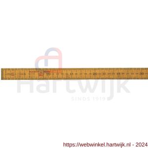 Hultafors 500 mm werkbankmeetstok hout 50 cm - H50150277 - afbeelding 1