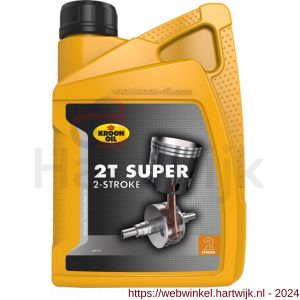 Kroon Oil 2T Super tweetakt motor olie 1 L flacon - H21501217 - afbeelding 1