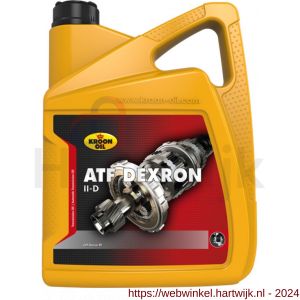 Kroon Oil ATF Dexron II-D automatische transmissie olie 5 L can - H21500613 - afbeelding 1