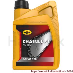 Kroon Oil Chainlube XS 100 kettingzaagolie 1 L flacon - H21500286 - afbeelding 1