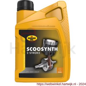 Kroon Oil Scoosynth tweetakt scooterolie 1 L flacon - H21500540 - afbeelding 1